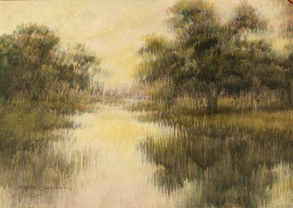 Appraisal: Alexander John Drysdale American New Orleans - Louisiana Bayou oil