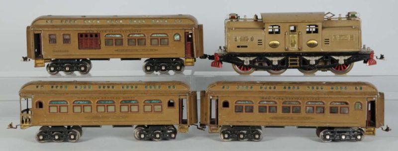 Appraisal: Lionel -Piece No Mojave Passenger Set Description Pre war Standard