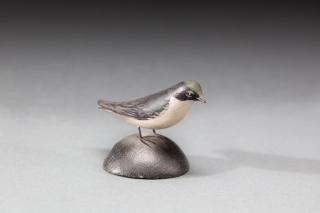 Appraisal: Miniature Tree Swallow by A Elmer Crowell A Elmer Crowell