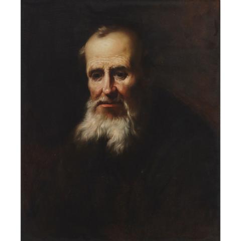 Appraisal: Follower of Ferdinand Bol - PORTRAIT OF AN ELDERLY BEARDED