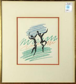 Appraisal: Lithograph Manner of Pablo Picasso Manner of Pablo Picasso La