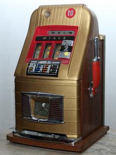 Appraisal: Mills Deuce Wild cent slot machine professionally restored machine was