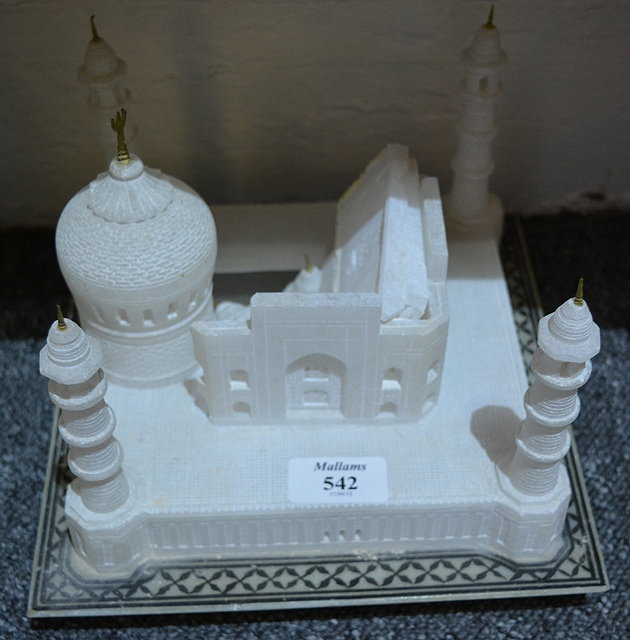 Appraisal: Alabaster model of the Taj Mahal