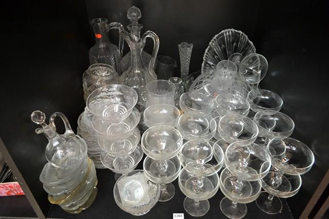 Appraisal: A LARGE COLLECTION OF GLASS AND CRYSTAL INCL SCOTTIE DOG