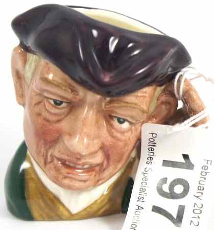 Appraisal: Royal Doulton Miniature Character Jug Ard of Hearing D