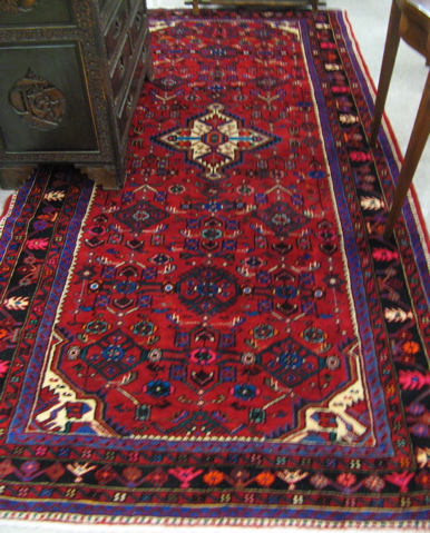 Appraisal: PERSIAN HUSSEINABAD CARPET Husseinabad Village Hamadan region west central Iran