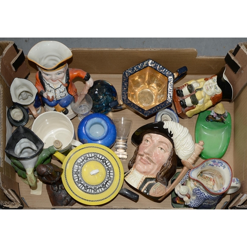 Appraisal: Miscellaneous ornamental ceramics to include figures and Toby and character