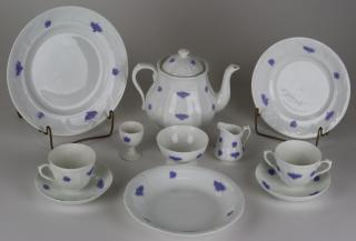 Appraisal: pc Adderley's Chelsea luncheon set pc Adderley's Chelsea luncheon set