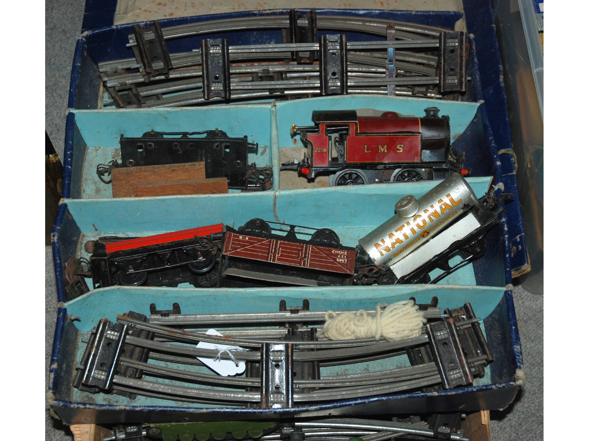 Appraisal: Two Hornby train sets and a collection of loose track