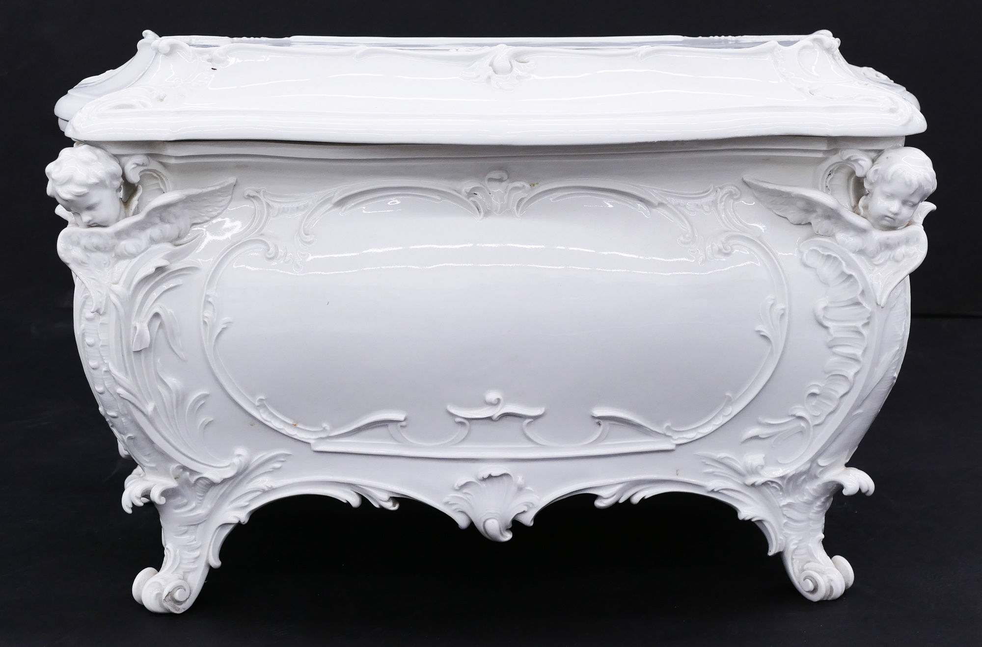 Appraisal: KPM Royal Berlin Blanc de Chine Casket ''x ''x ''