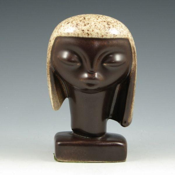 Appraisal: Howard Pierce African woman head model Apparently unmarked although the