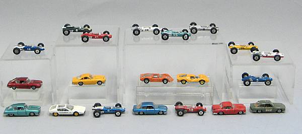 Appraisal: Grouping of Italian Penny cars Interesting collection of Italian th