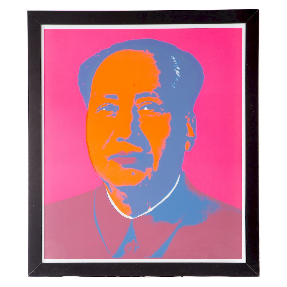 Appraisal: After Andy Warhol Mao Sunday B Morning American - Sunday