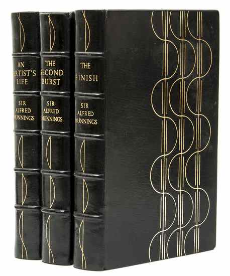 Appraisal: Munnings Sir Alfred J The Autobiography An Artist's Life The