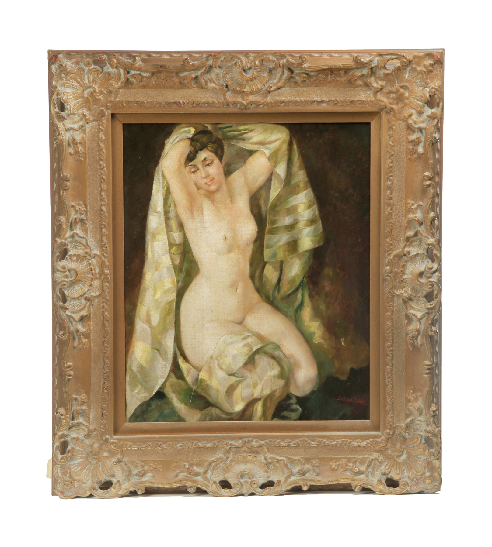 Appraisal: FEMALE NUDE BY SUSAN PARK AMERICAN ND HALF- TH CENTURY