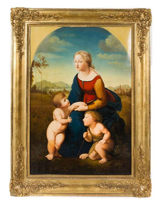 Appraisal: Sale Lot Italian School th th Century Madonna and Child