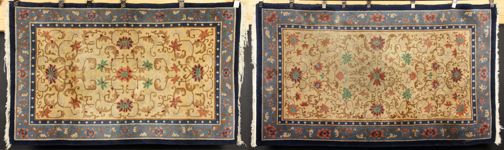 Appraisal: - Two Chinese Peking Carpets Lot of two Chinese Peking