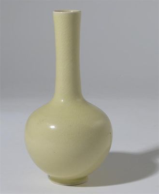 Appraisal: A porcelain bottle vase by William Mahoney covered in a