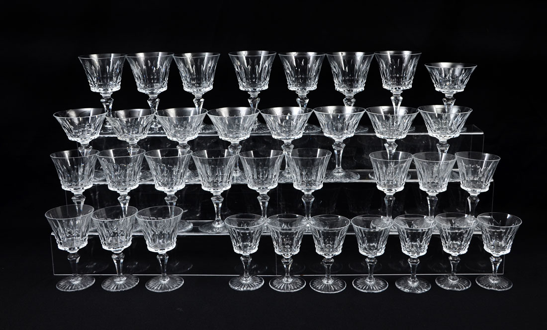 Appraisal: BACCARAT BUCKINGHAM CRYSTAL STEMWARE Approx pieces in the Buckingham pattern