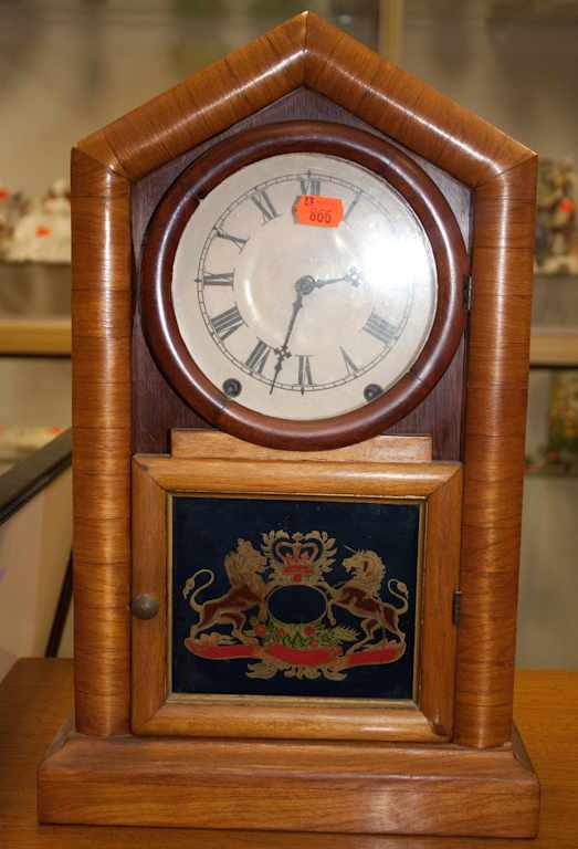 Appraisal: Victorian walnut kitchen clock Estimate - No condition report supplied