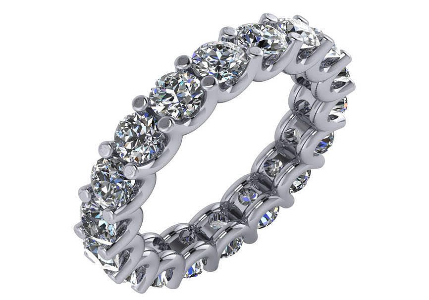 Appraisal: ct Diamond Eternity Band total weight Round Brilliant Cut Diamond