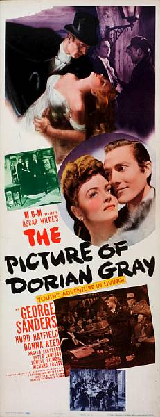 Appraisal: The Picture of Dorian Gray MGM insert condition A x