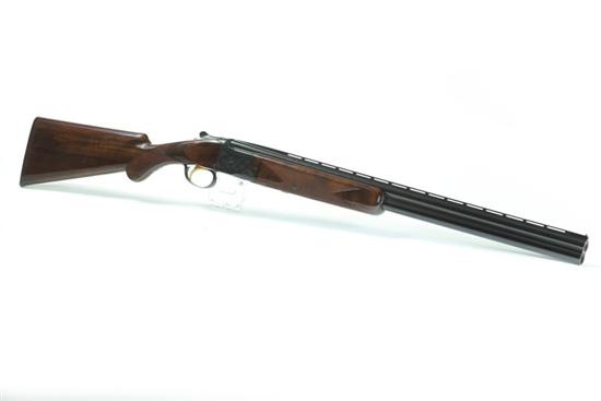 Appraisal: BROWNING OVER-UNDER GAUGE SHOTGUN Made in Belgium gold trigger SN