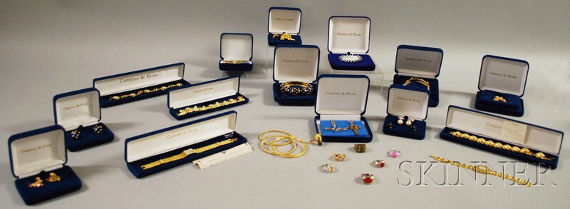 Appraisal: Large Collection of Camrose Kross Jacqueline Kennedy Onassis Jewelry and