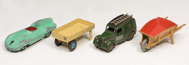 Appraisal: A DINKY TOYS TELEPHONE SERVICE VAN No together with a