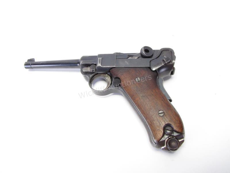 Appraisal: DWM American Eagle Luger Pistol-Commercial model Blued round barrel Chambered