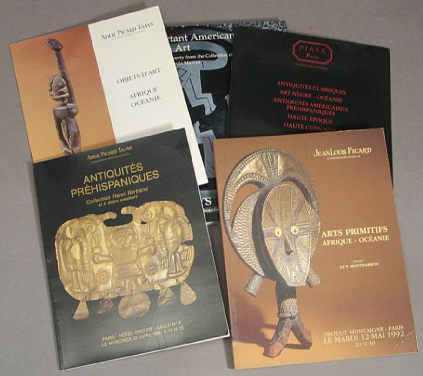 Appraisal: CATALOGUES Miscellaneous grouping of approximately auction catalogues mostly relating to