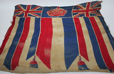 Appraisal: AN EARLY TH CENTURY UNION JACK cm x cm together