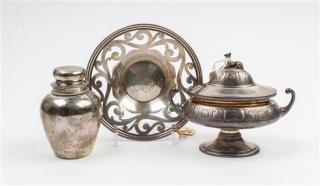 Appraisal: A Collection of American Silver Table Articles various makers comprising