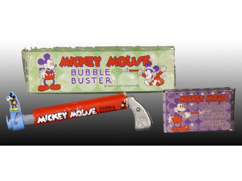 Appraisal: Disney Mickey Mouse Bubble Buster with Original Description Box Box