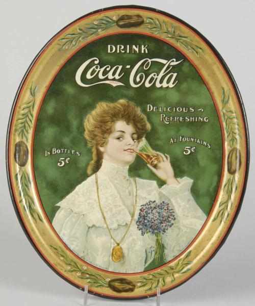 Appraisal: Coca-Cola Serving Tray Description Nice color and strong appearance However