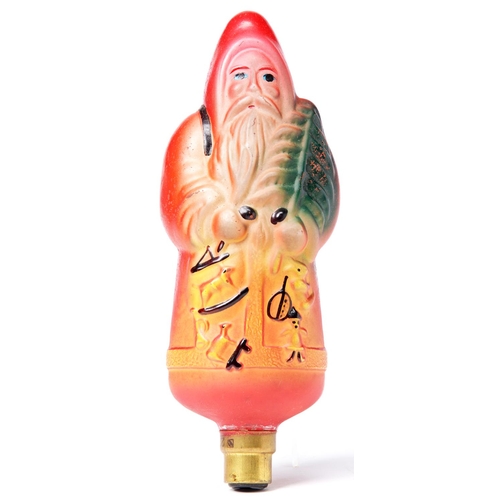 Appraisal: An unusual Edison Santa Claus novelty figural watt light bulb