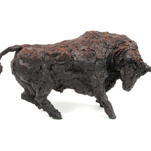 Appraisal: Siri Hollander American b Toro Bronze signed Siri and marked