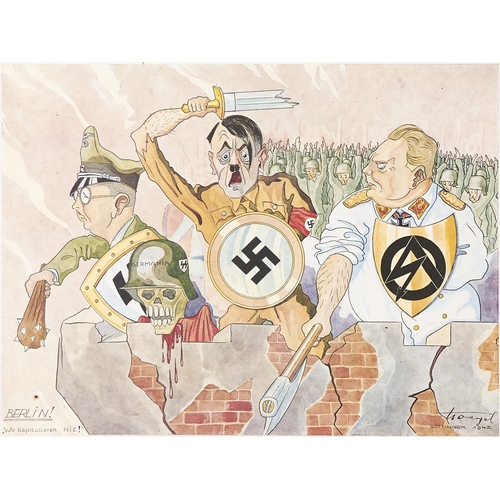 Appraisal: Anti-Nazi Satire Markieuicz Antoni Publisher - Hitleriada Furiosa twelve loose