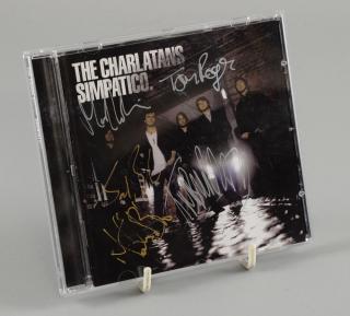 Appraisal: The Charlatans Simpatico CD album signed by all members on