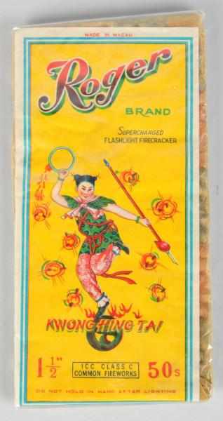 Appraisal: Roger -Pack - Firecrackers Class Manufactured by Kwong Hing Tai