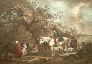 Appraisal: After George Morland - - Morning or the Benevolent Sportsman