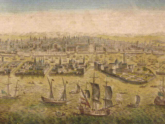 Appraisal: Early French Handcolored Engraving of Venice