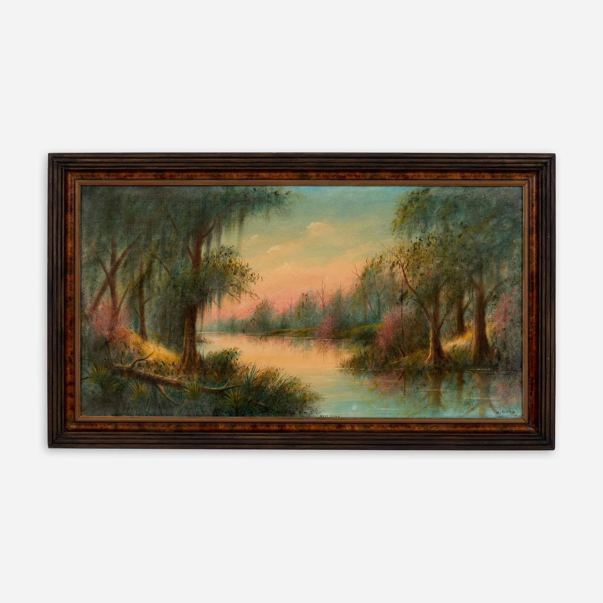 Appraisal: WILLIE OUSLEY WEST FORK CALCASIEU OIL W POEM Willie Ousley