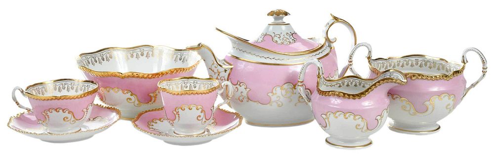 Appraisal: Piece Flight Barr Barr Tea and Coffee Set English early