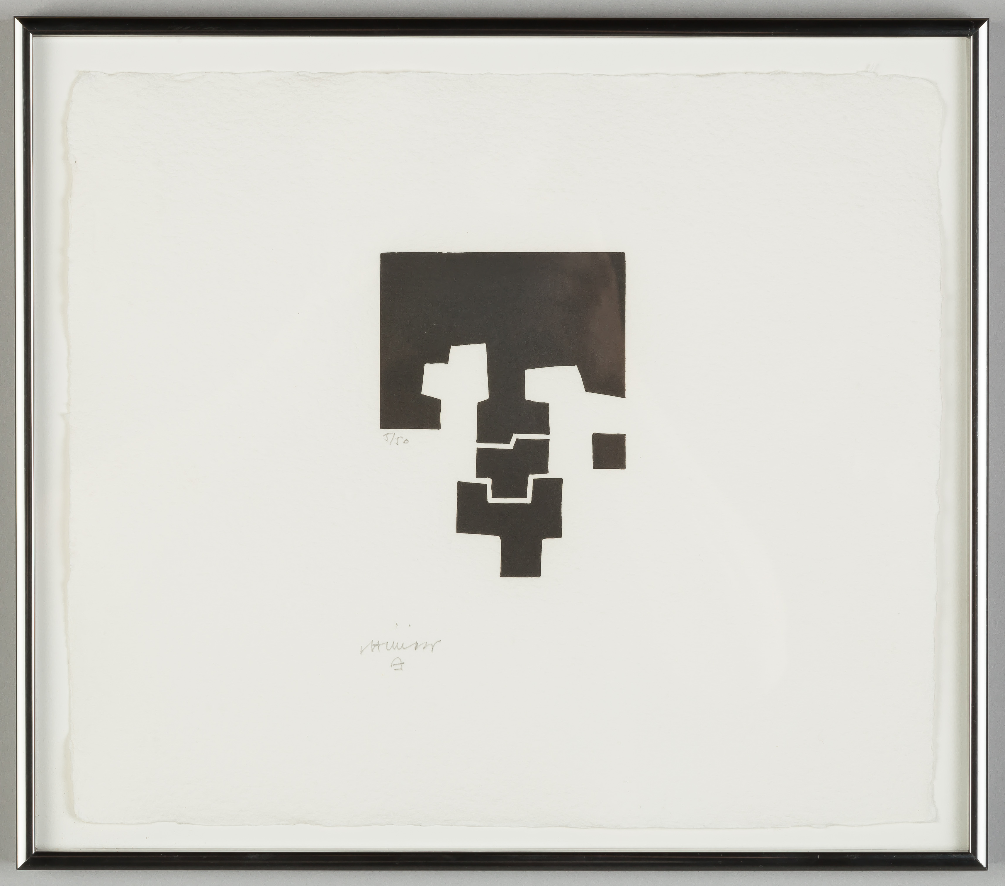 Appraisal: Eduardo Chillida Spanish - Bois IV c Signed lower left