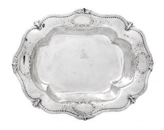 Appraisal: An American Silver Serving Dish Likely Redlich Co New York