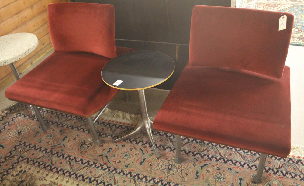 Appraisal: PAIR OF AGI LOUNGE CHAIRS AGI Furniture Corp High Point