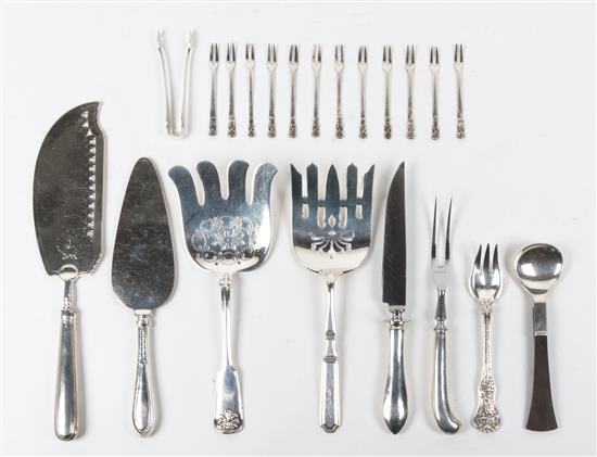 Appraisal: Sale Lot A Collection of American and English Silver Flatware