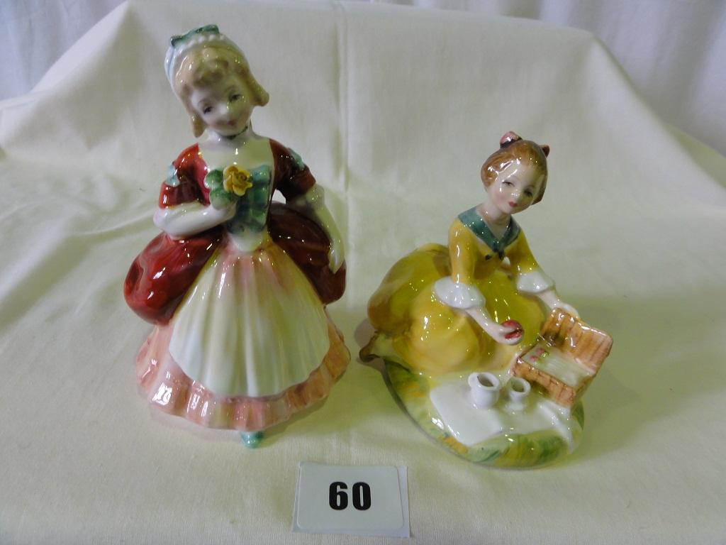 Appraisal: Two Royal Doulton figures - Valerie HN and Picnic HN