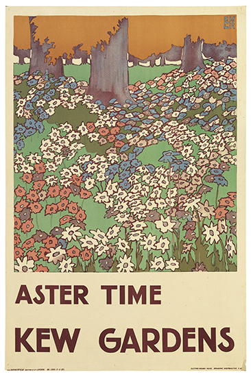 Appraisal: EDWARD MCKNIGHT KAUFFER - FLOWERS AND FORESTS Two posters Each